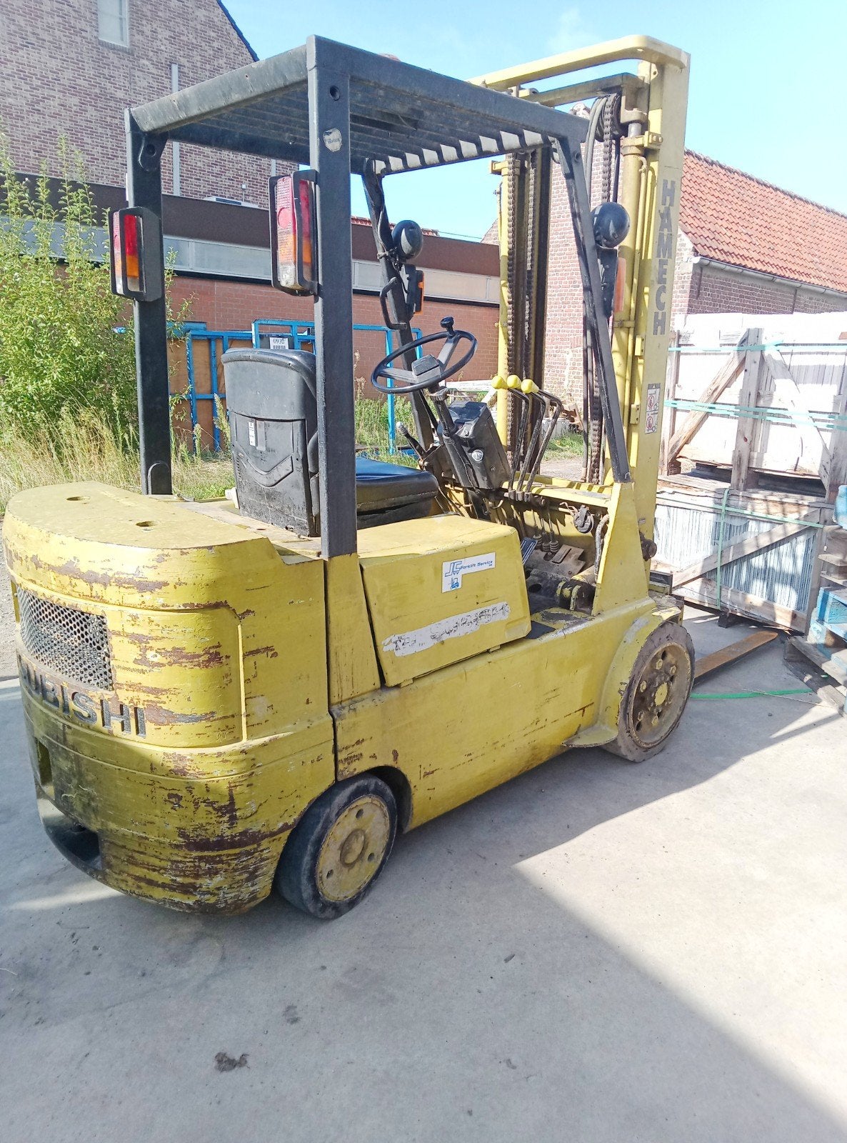 heftruck mitsubishi diesel, Ophalen, Diesel, Heftruck