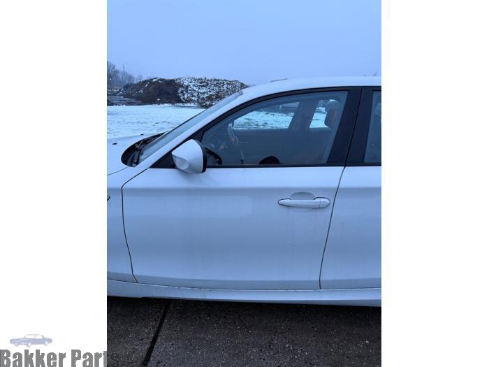Portière 4portes avant gauche d'un BMW 1-Serie (300), -, -, 3 mois de garantie, Utilisé