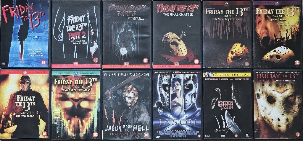 Friday The 13th Collectie, Cd's en Dvd's, Ophalen of Verzenden, Zo goed als nieuw, Engels, Nederlands