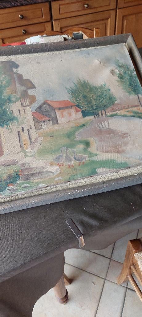 schilderij, Ophalen