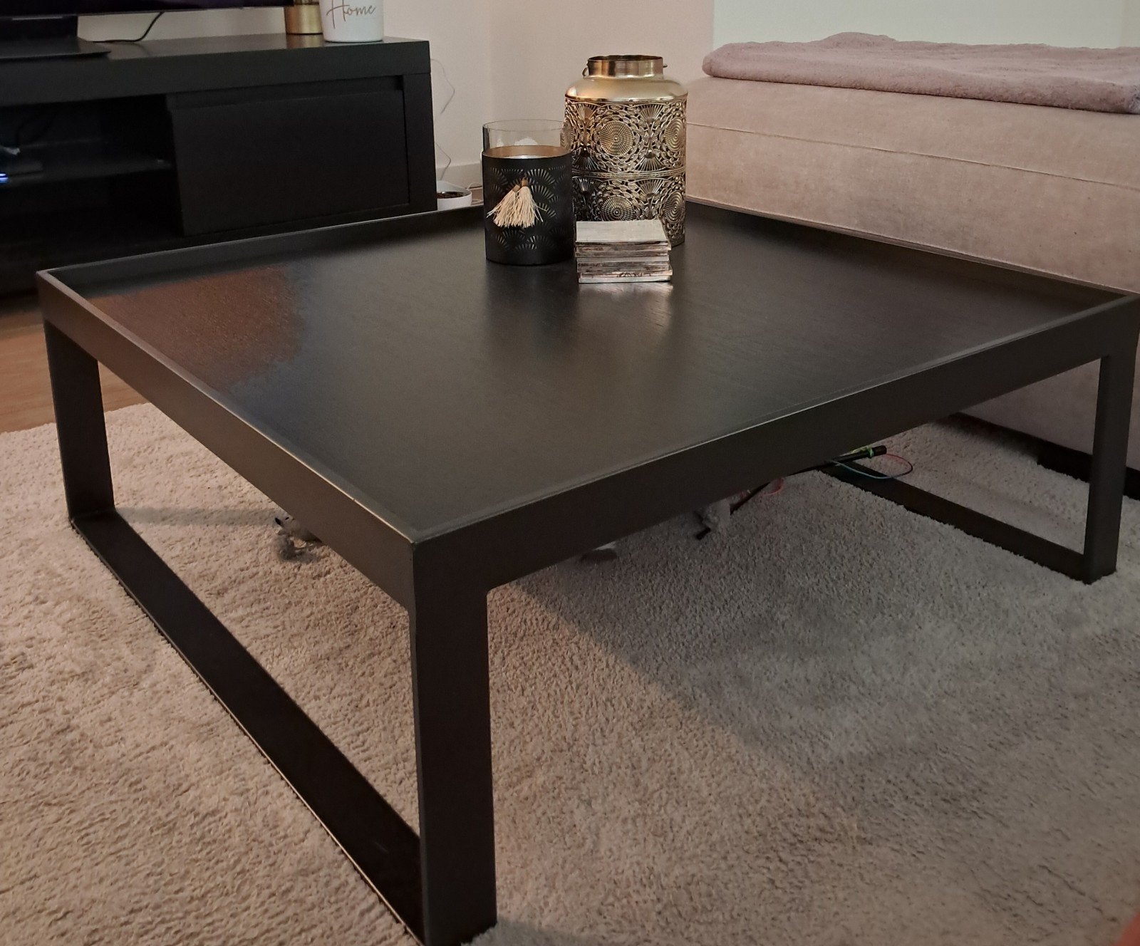 salontafel, Ophalen