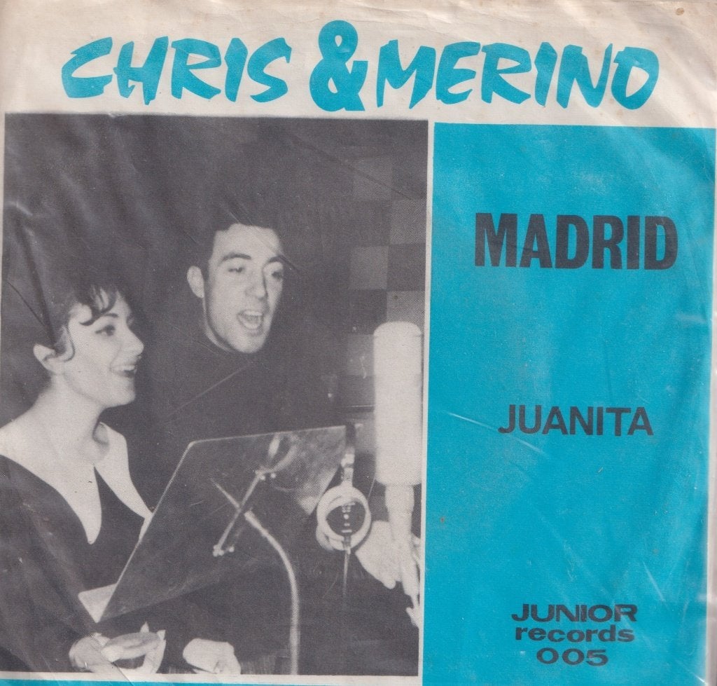 Chris & Merino – Madrid / Juanita - Single, Enlèvement ou Envoi, Utilisé, 7 inch, Pop
