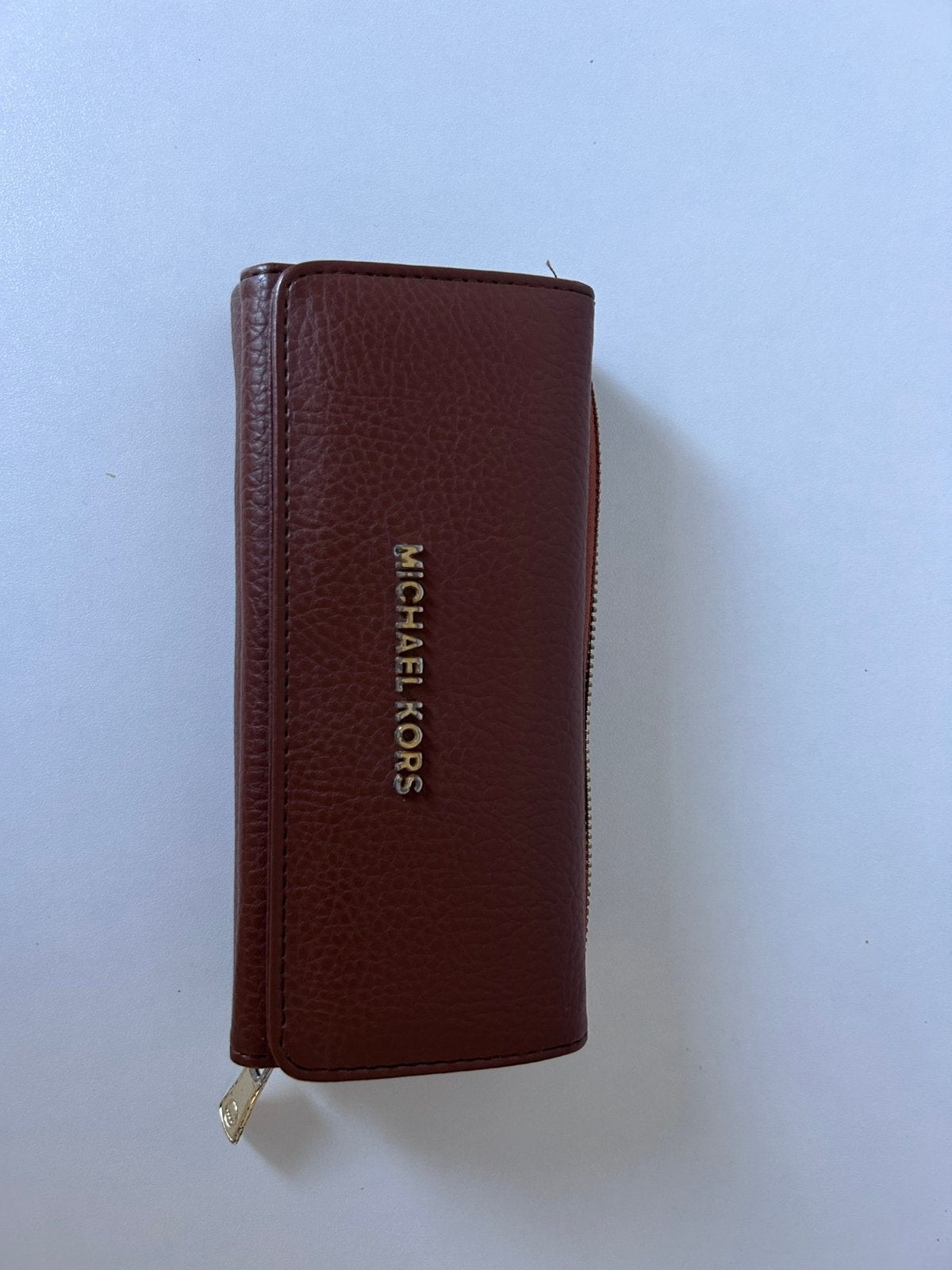 Portefeuille Michael Kors, Handtassen en Accessoires, Portemonnees, Ophalen, Gebruikt, Bruin, Overige merken