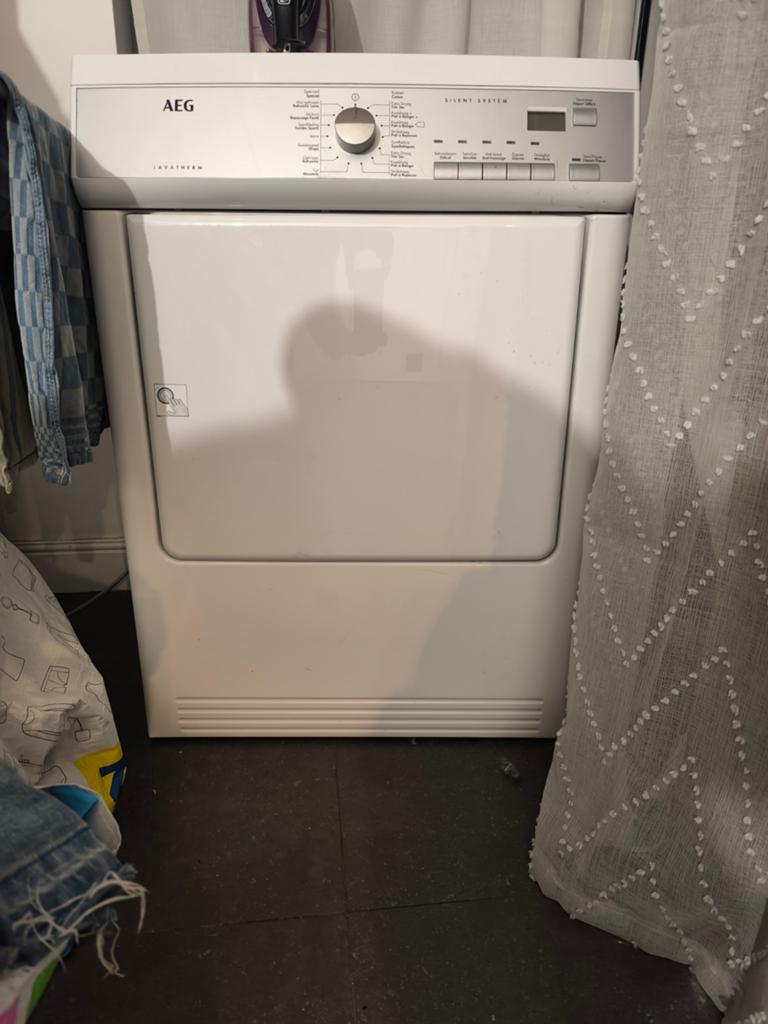 Droogkast AEG, Elektronische apparatuur, Droogkasten, Ophalen, Gebruikt, Luchtafvoer, 8 tot 10 kg