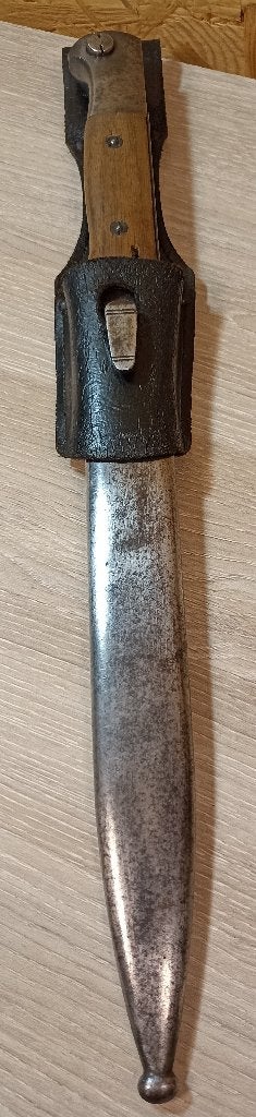 Baïonnette Allemande K98 Lame bleuie 43 asw ww2, Verzamelen, Militaria | Tweede Wereldoorlog, Landmacht, Overige typen, Verzenden