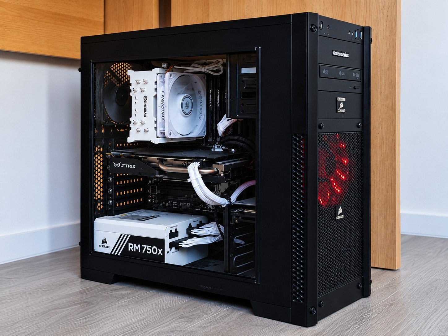 Gaming PC – i5-6600K | GTX 970 | 16GB DDR4 | 500GB NVMe, 1.5tb, Comme neuf, Gaming, HDD