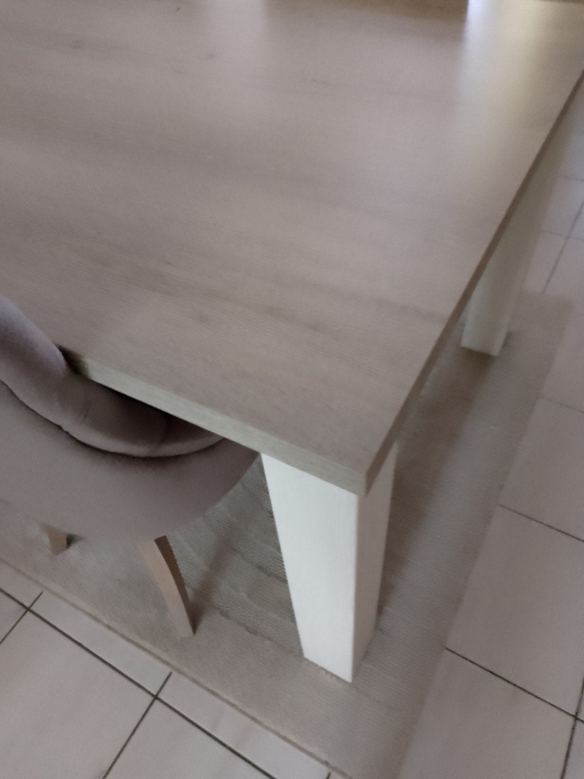 eettafel met 4 stoelen, Ophalen, Zo goed als nieuw