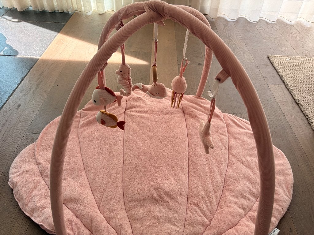 Little dutch activiteiten speelmat roze schelp, Ophalen, Gebruikt