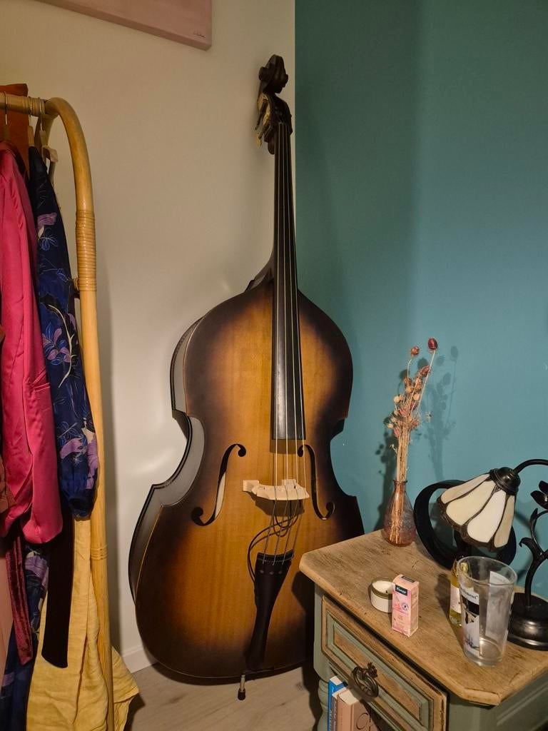 Contrabas 3/4 te koop, Muziek en Instrumenten, Strijkinstrumenten | Contrabassen, Ophalen