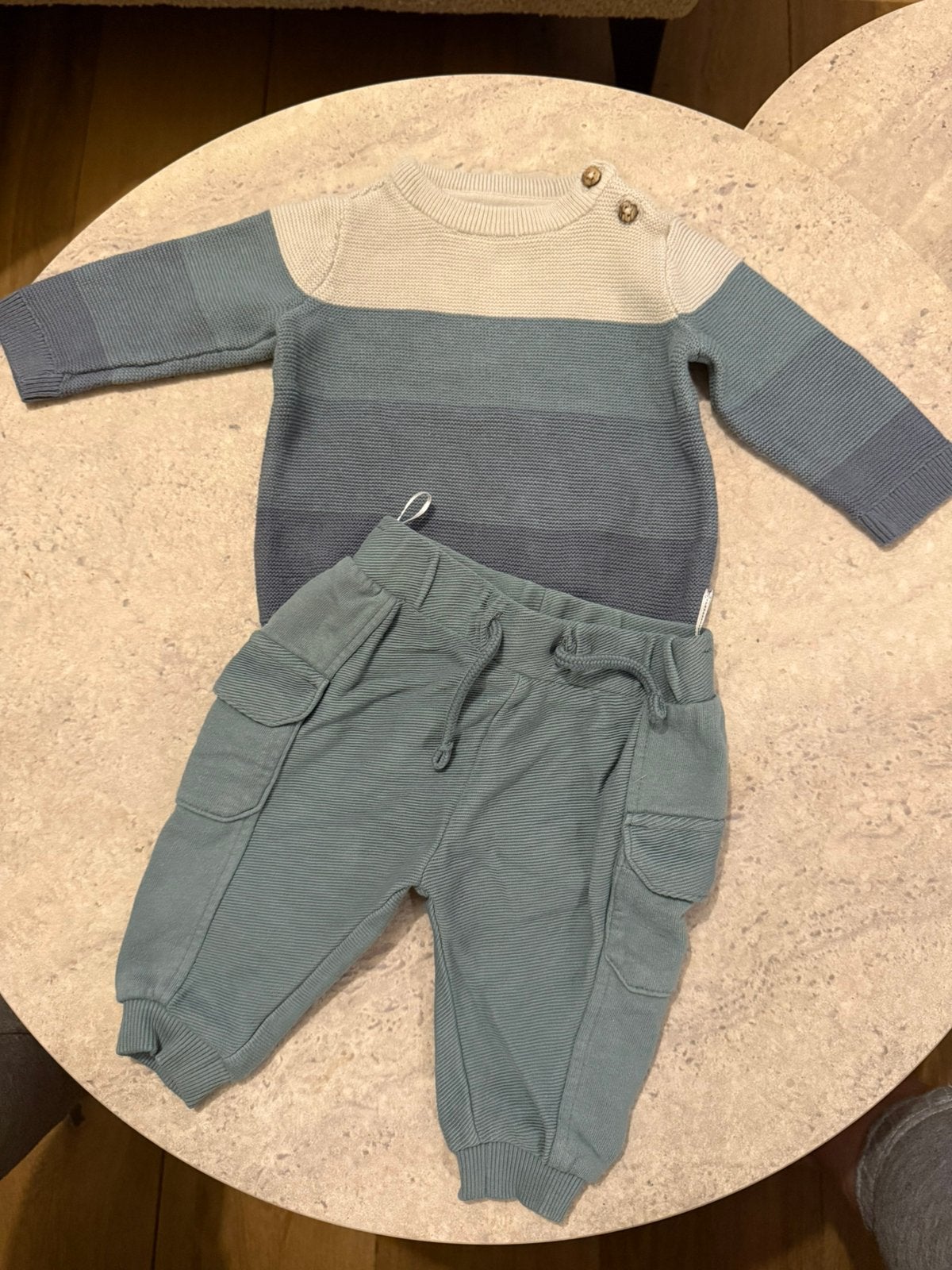 Setje C&A, Kinderen en Baby's, Babykleding | Maat 62, Ophalen of Verzenden, Gebruikt, Jongetje, Setje
