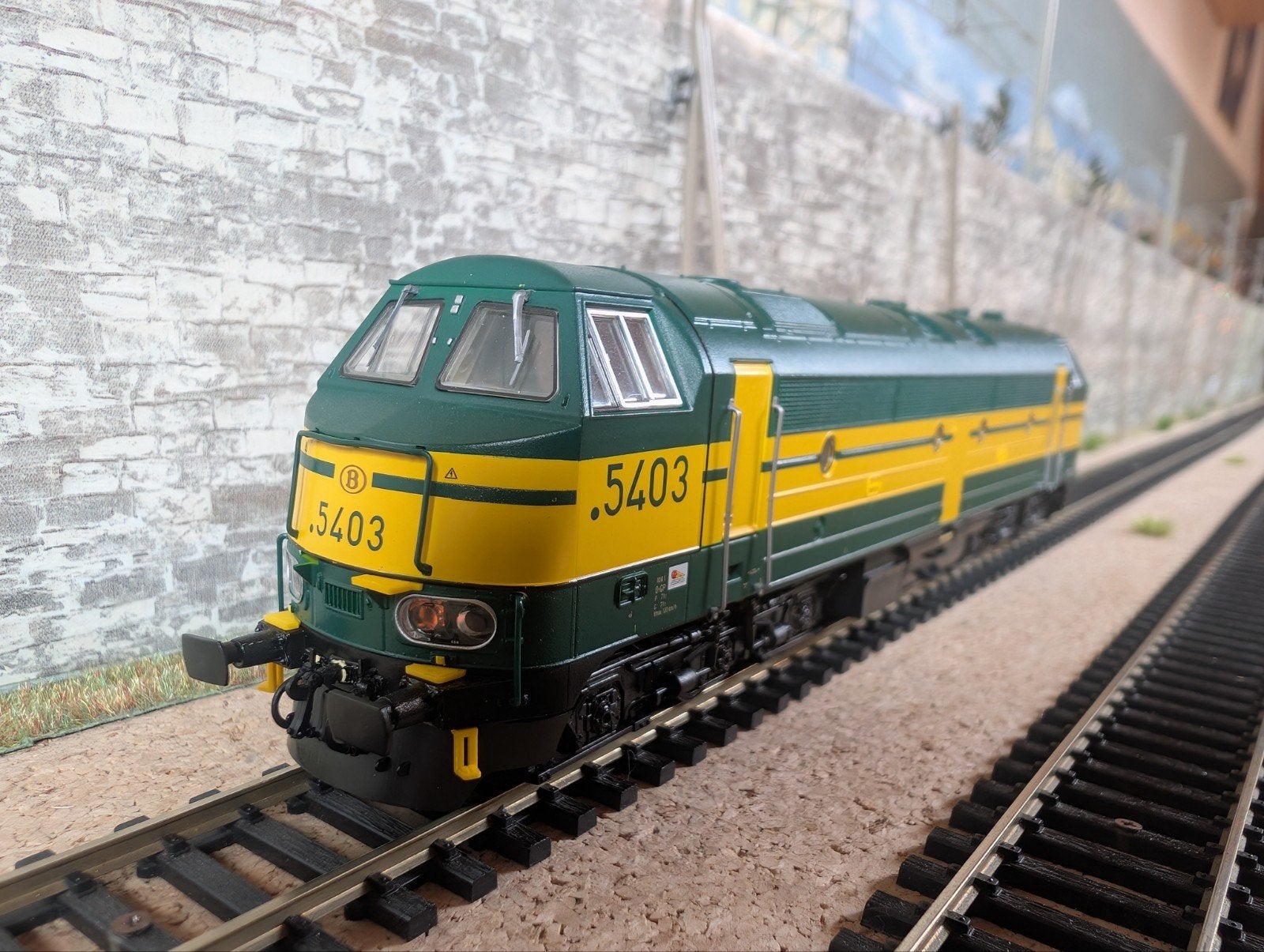 NMBS SNCB | HLD 5403. | DCC Digitaal | Adres 03 | Lenz |, Hobby & Loisirs créatifs, Enlèvement ou Envoi, Comme neuf, Roco, Courant continu