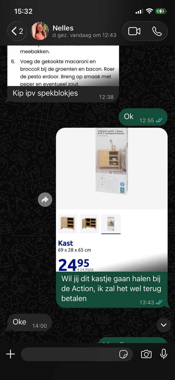 Te koop: kastje nieuw in de verpakking., Ophalen, Nieuw