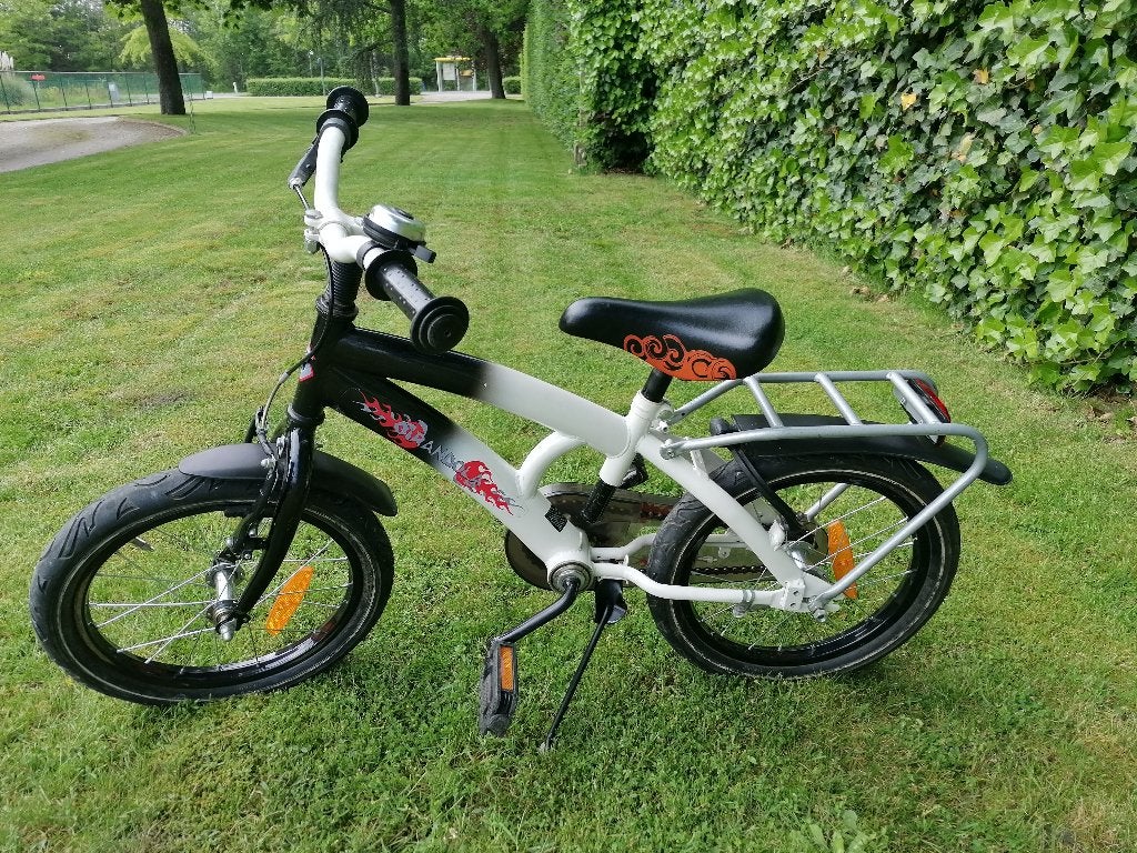 16" jongensfiets / kinderfiets, Ophalen, Terugtraprem, 16 inch, Handrem