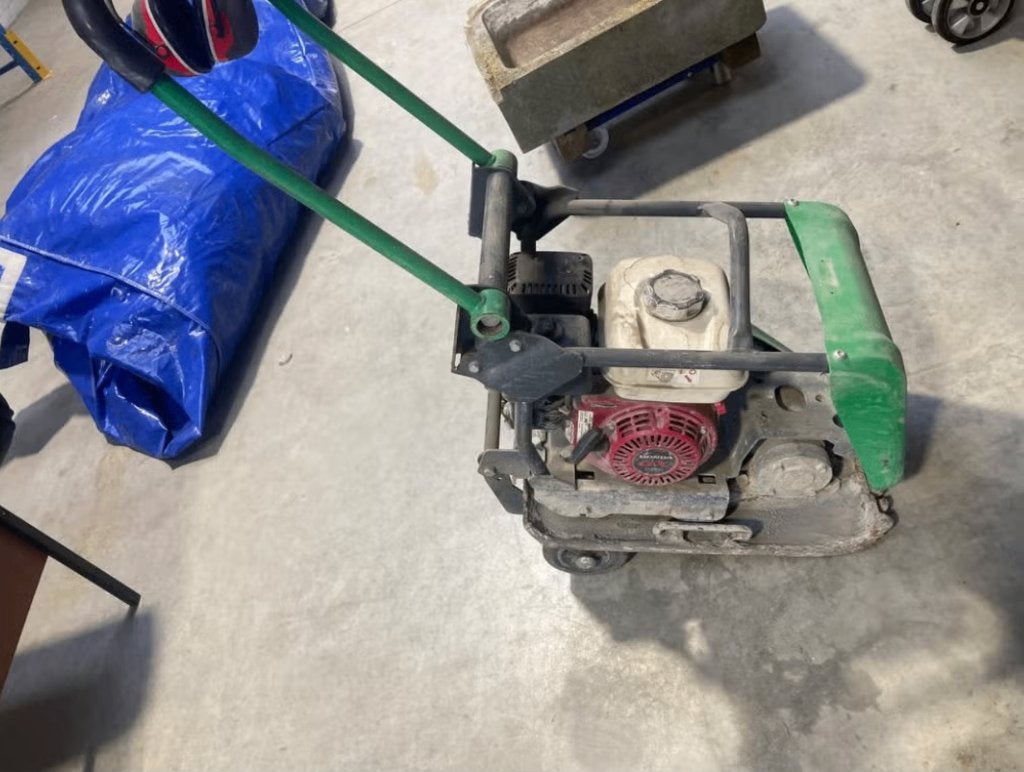 prof benzine trilplaat belle pcx 450, Tuin en Terras, Ophalen, Gebruikt