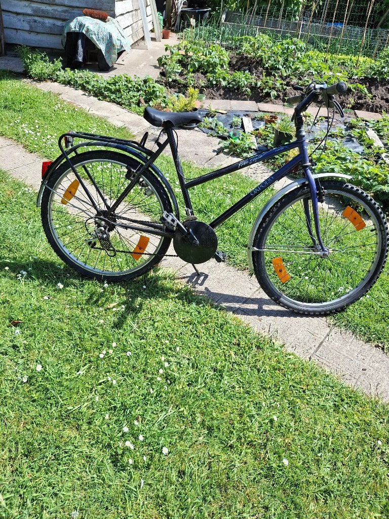 kinderfiets, Fietsen en Brommers, Fietsen | Kinderfietsjes, Ophalen, 20 inch of meer, Gebruikt, Velgrem