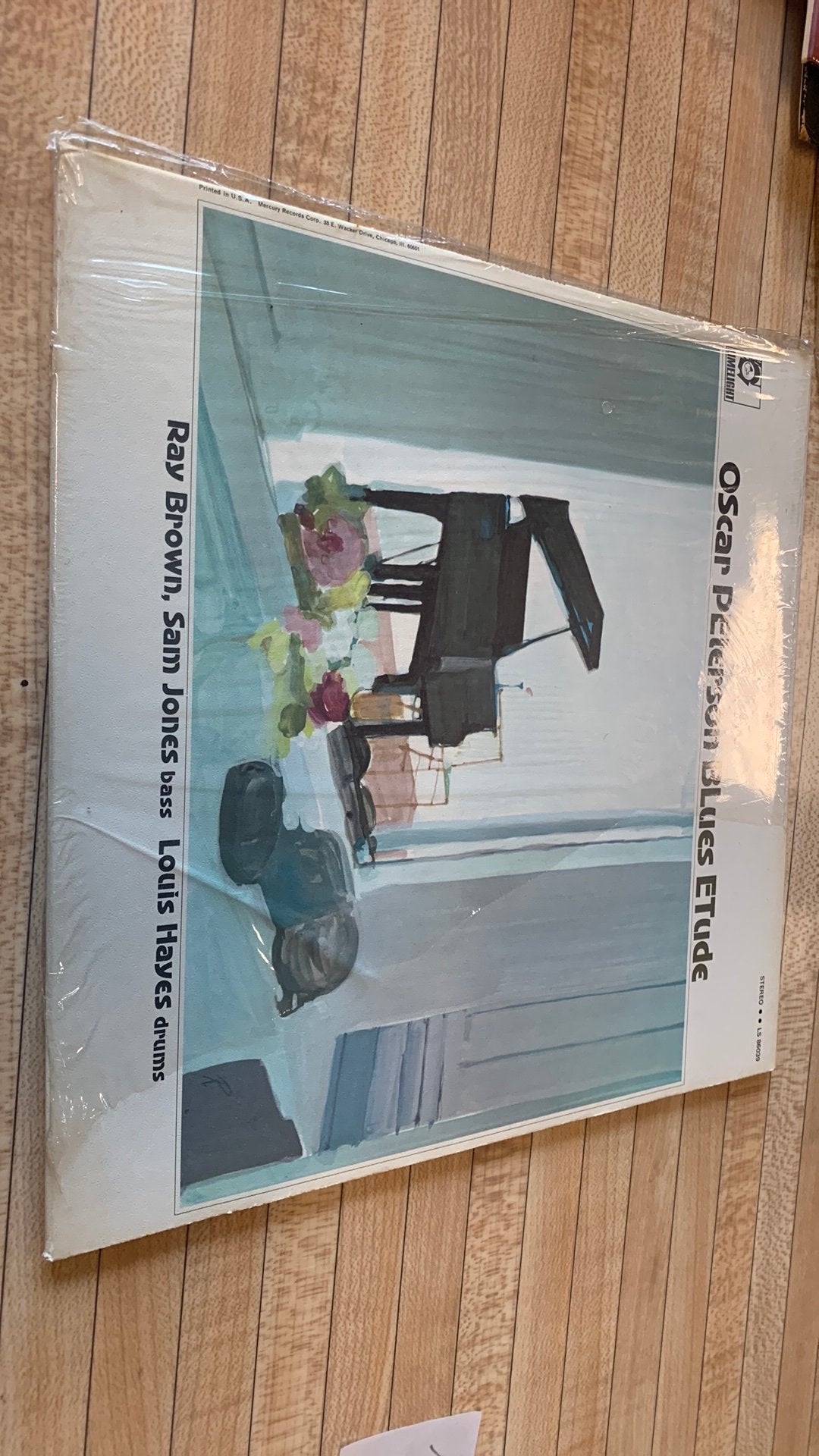 Lp Oscar Peterson blues etude, Ophalen, Zo goed als nieuw, LP