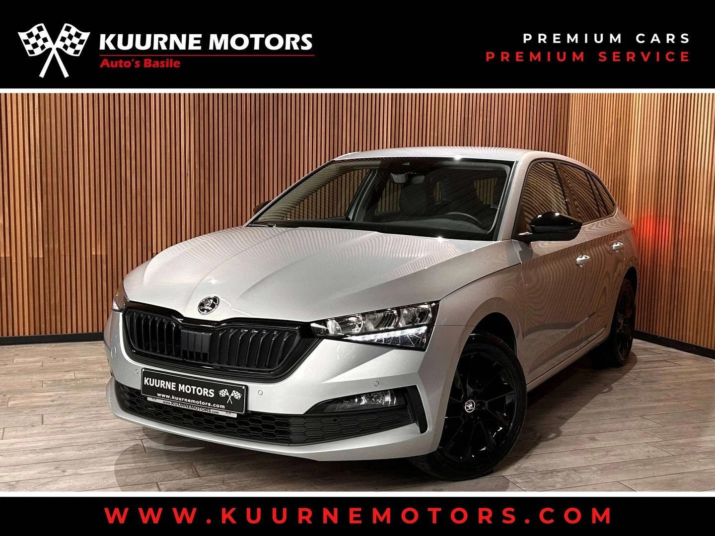 Skoda Scala 1.0 TSI Alu17"/Leder/Gps/Cruise/Led/Cam/Bt *1j g, Autos, Cuir, Argent ou Gris, Euro 6, Entreprise