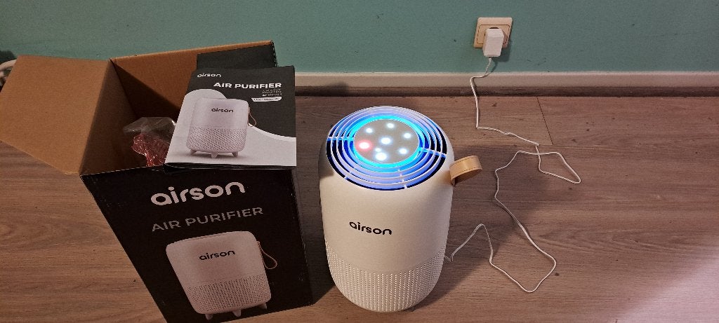 Luchtreiniger Airson, Elektronische apparatuur, Luchtbehandelingsapparatuur, Ophalen of Verzenden, Zo goed als nieuw, Luchtreiniger