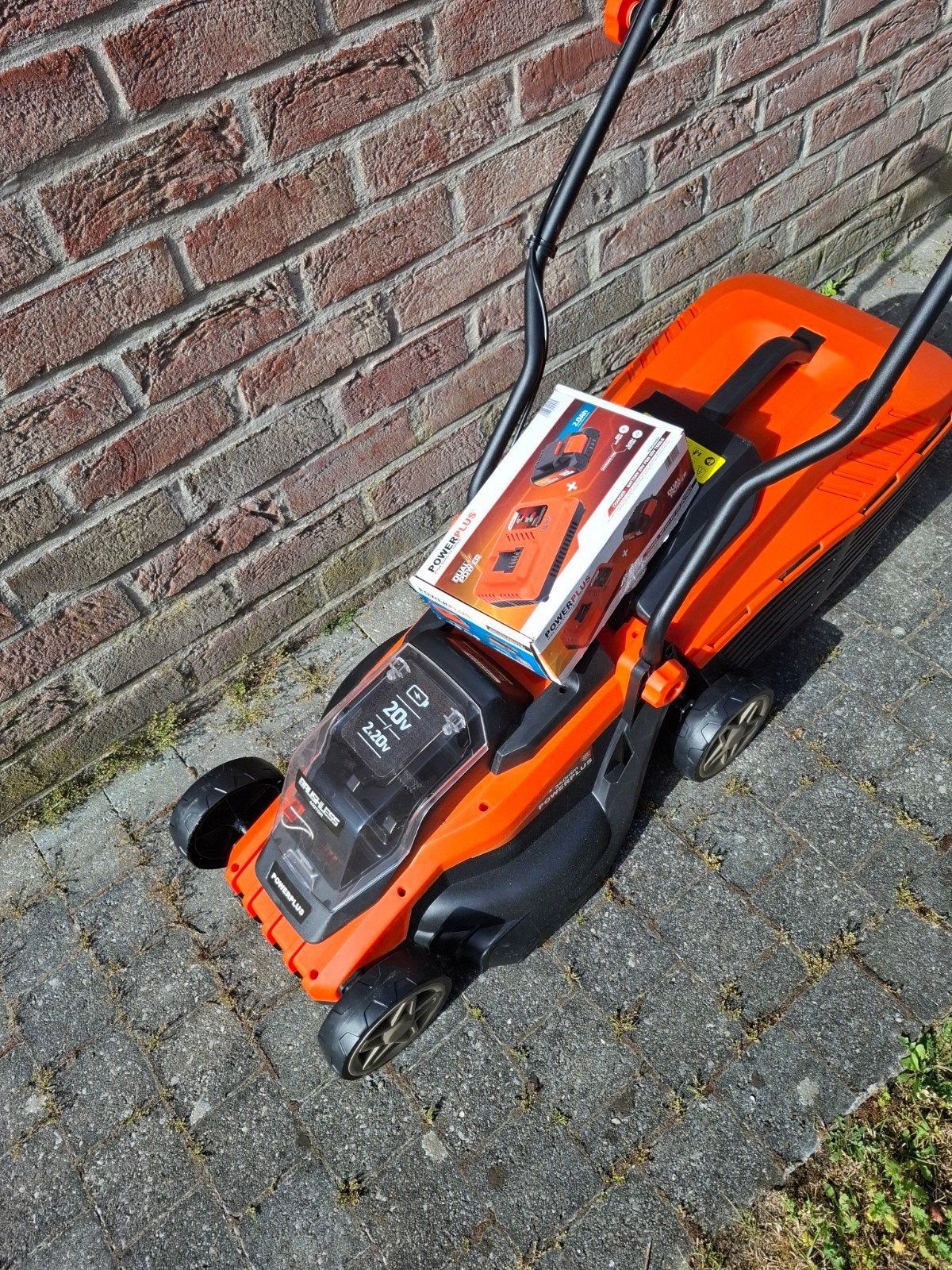powerplus dual power nieuw, Tuin en Terras, Grasmaaiers, Ophalen of Verzenden, Nieuw