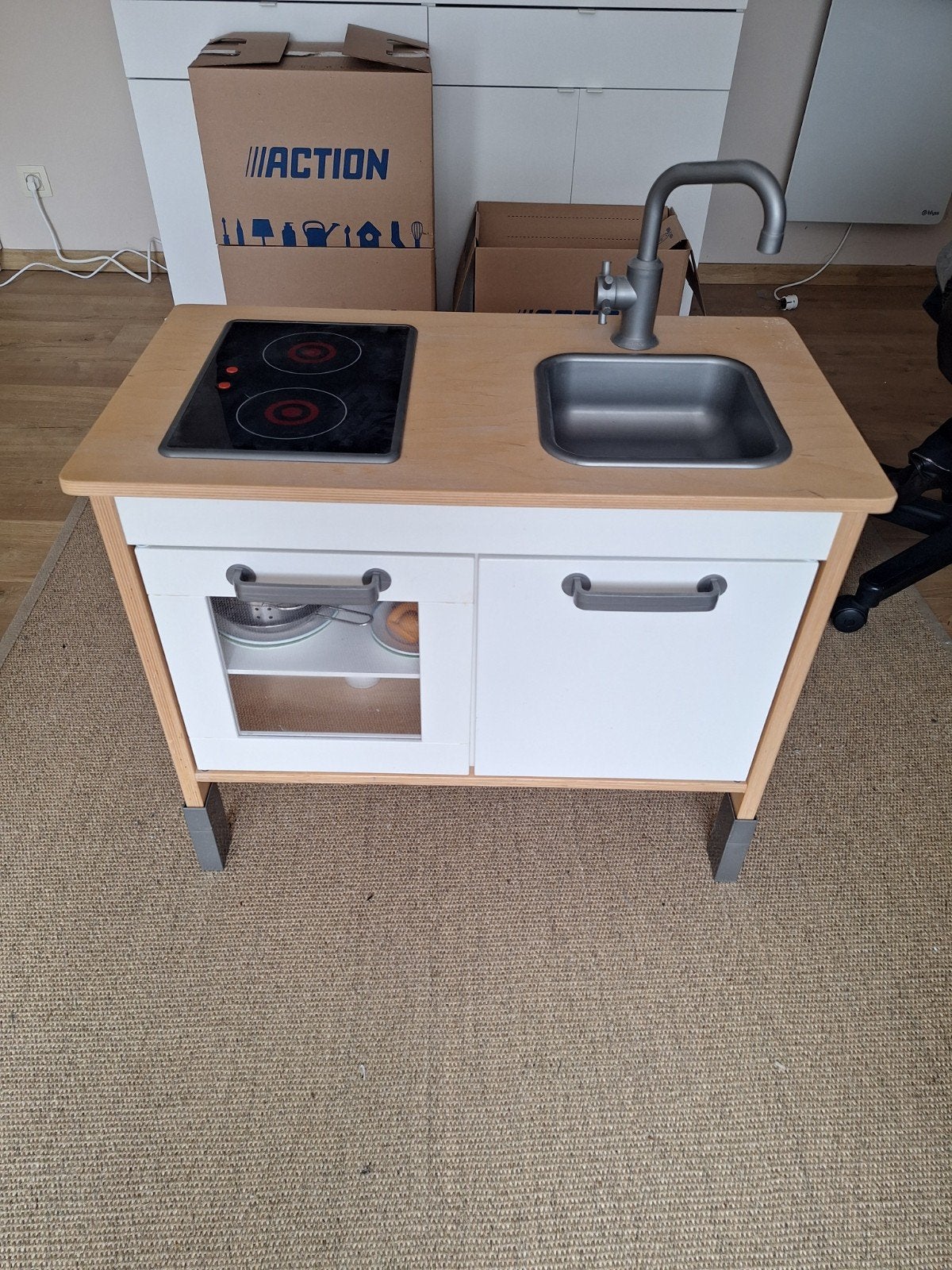 dînette ikea avec vaisselle, Enlèvement