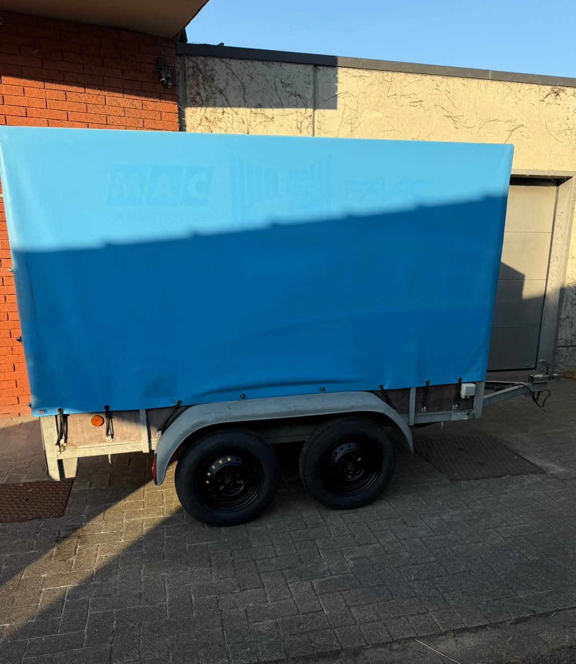 Aanhangwagen ongeremd, Autos : Divers, Remorques, Enlèvement, Utilisé