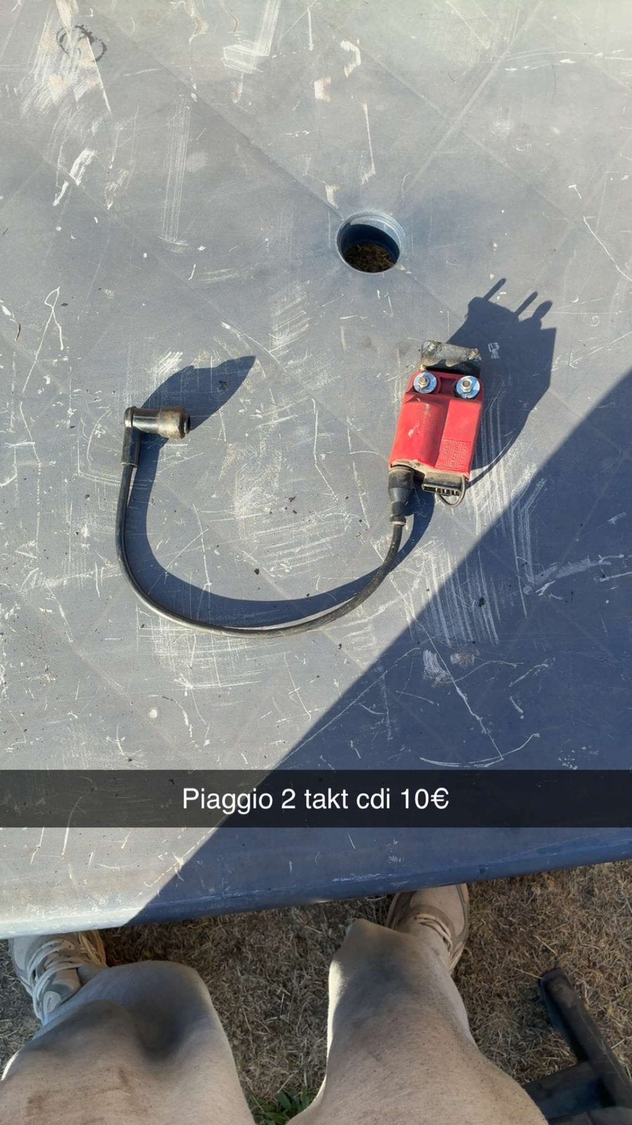 Piaggio 2 takt cdi met bobine, Fietsen en Brommers, Ophalen, Zo goed als nieuw, Piaggio