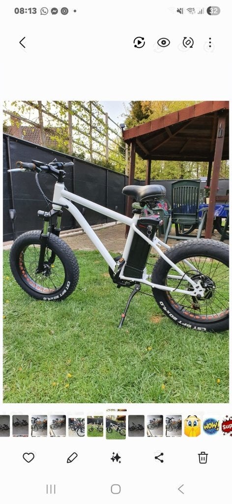 Fatbike, Fietsen en Brommers, Elektrische fietsen, Ophalen, Zo goed als nieuw, Overige merken