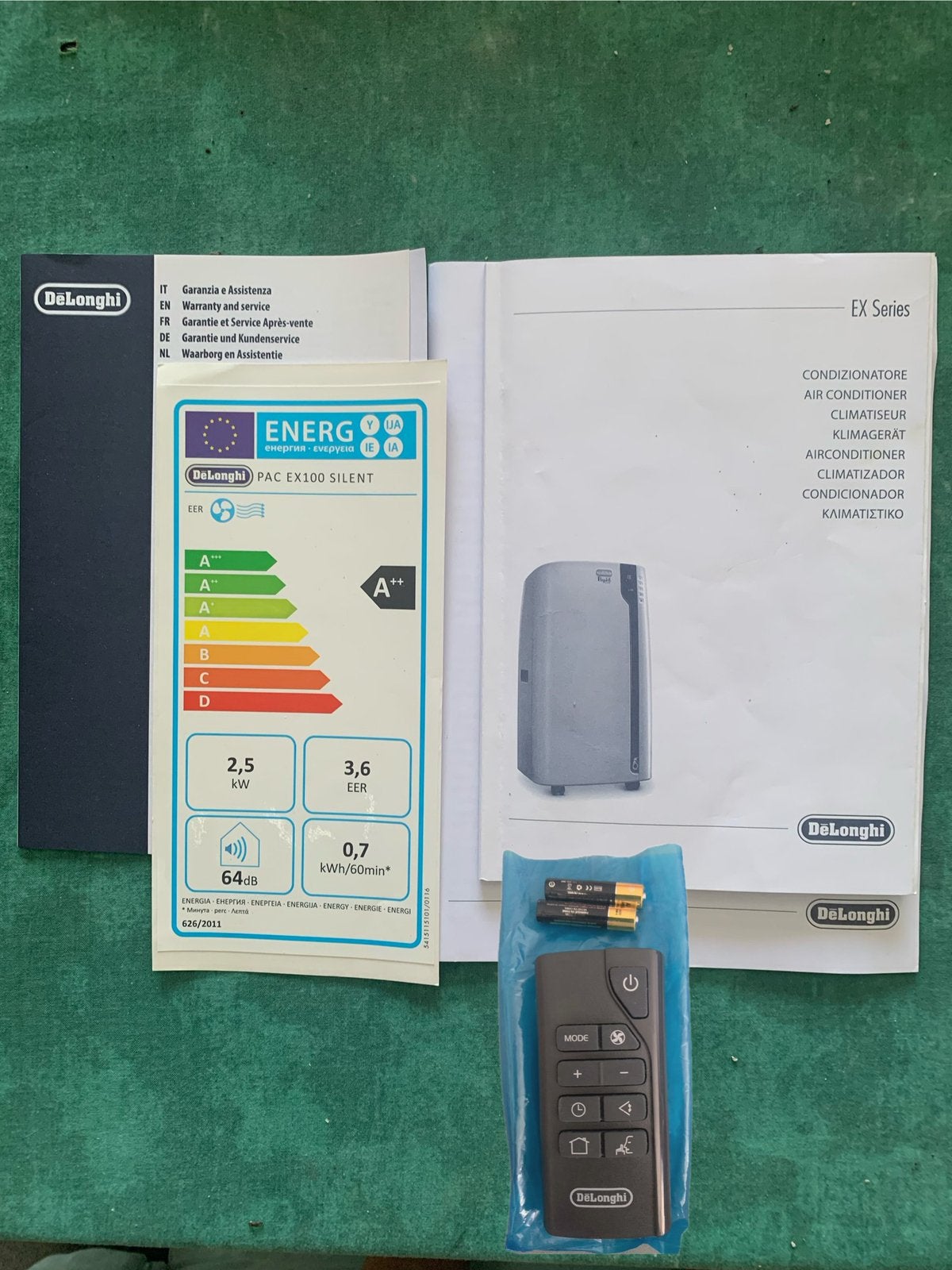 DeLongi,witt, Elektronische apparatuur, Airco's, Ophalen, Zo goed als nieuw