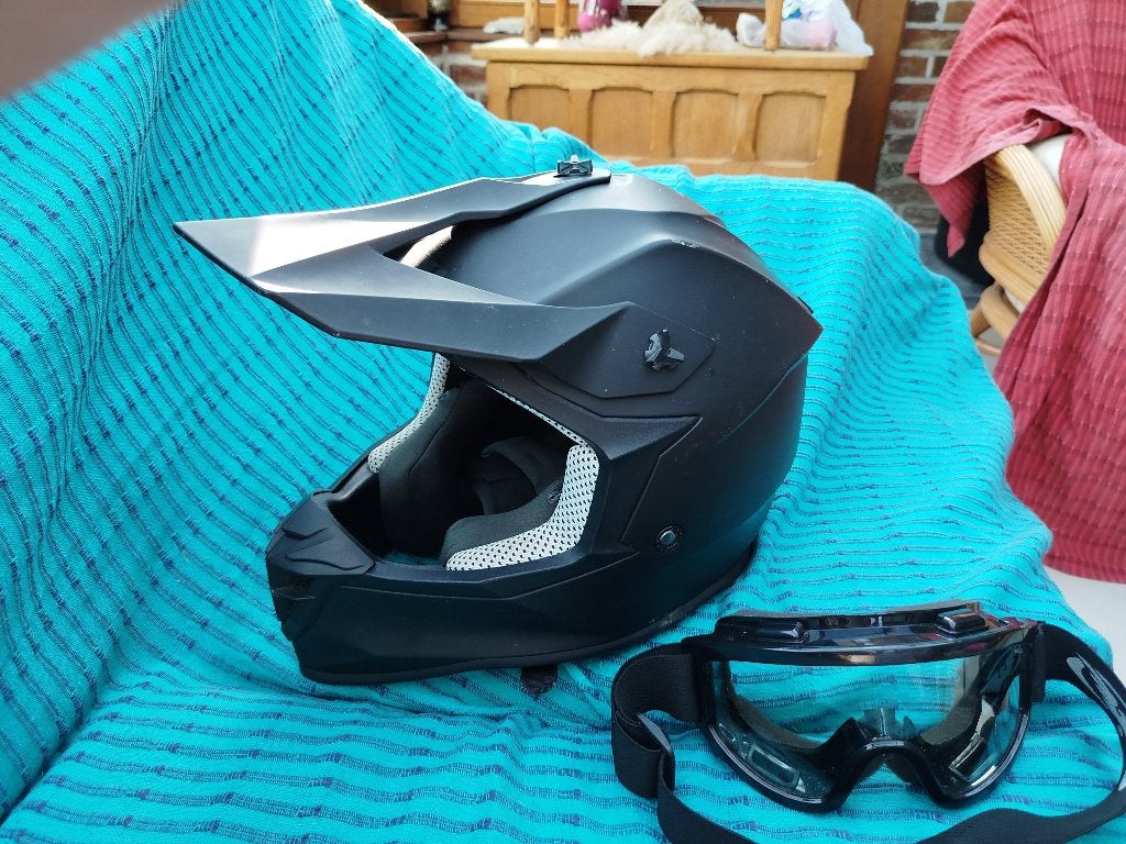 Casque moto cross IXS, Motoren, Kleding | Motorhelmen, Offroadhelm, L, Tweedehands, Ophalen
