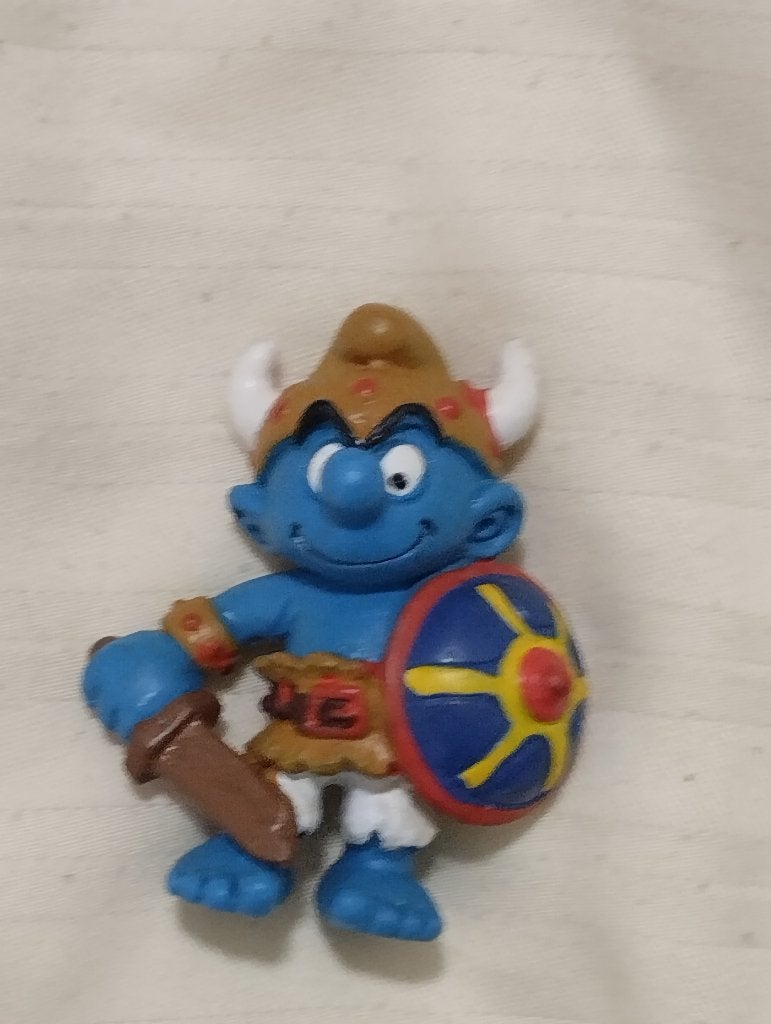 viking smurf, Verzamelen, Ophalen of Verzenden, Gebruikt, Overige Smurfen