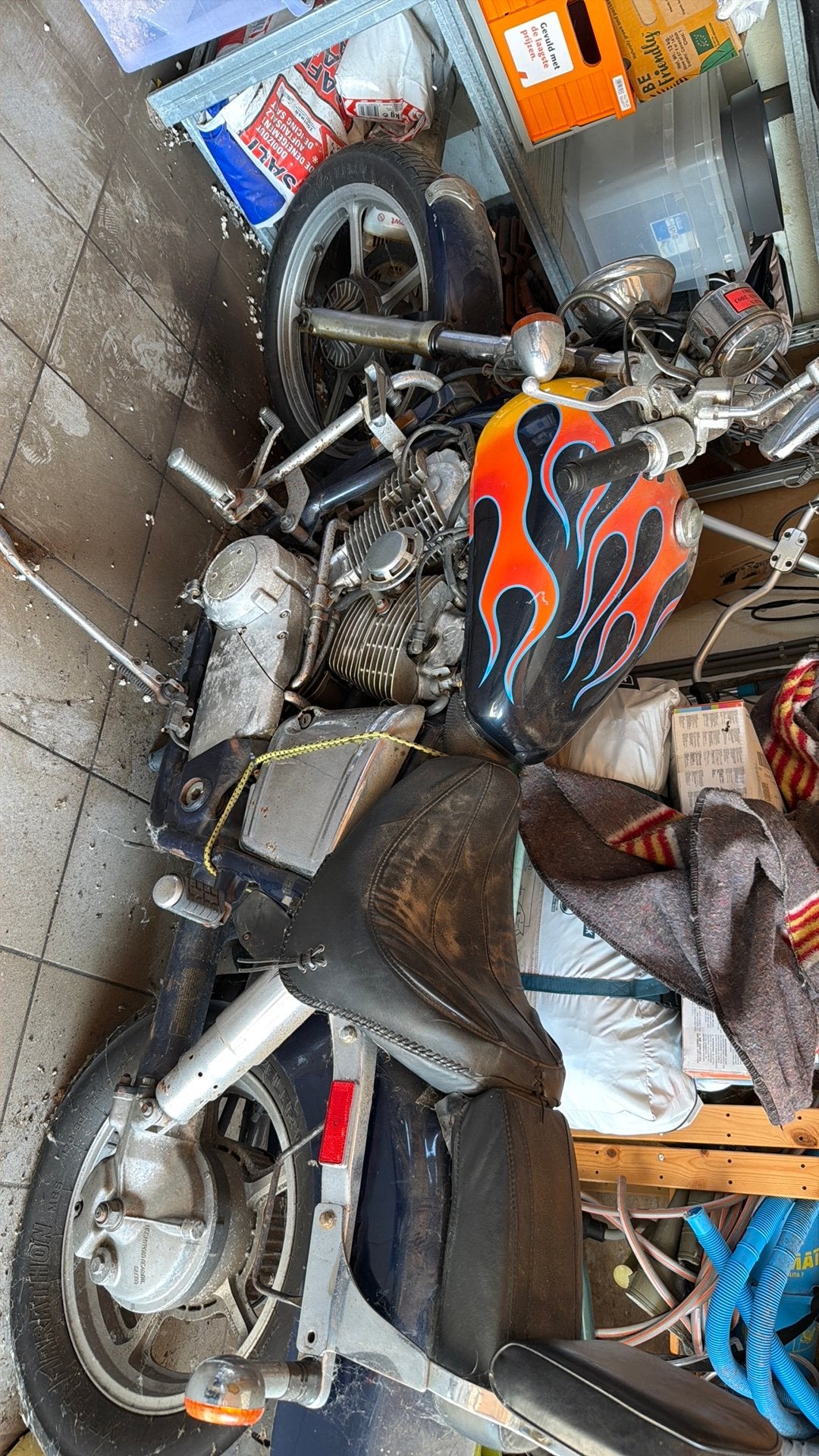 Honda Shadow 1100 - rijdt NIET - voor stukken/handige Harr, Motoren, Onderdelen | Honda, Ophalen