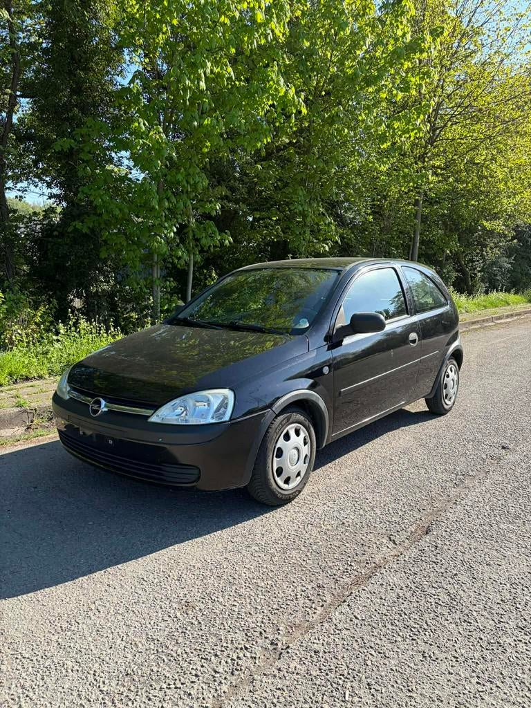 Opel corsa 1.2 Essence prêt à immatriculer, Autos, Achat, Entreprise, Boîte manuelle, Noir