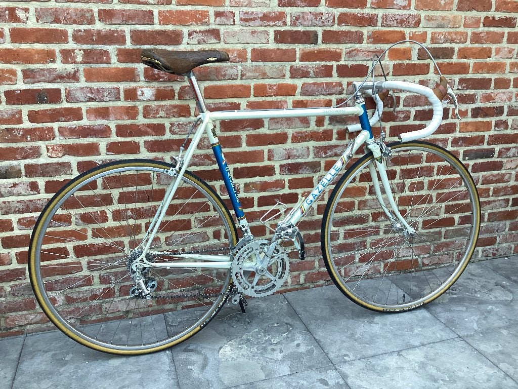 Gazelle champion Mondial vintage koersfiets, Ophalen, 28 inch, Zo goed als nieuw, 15 tot 20 versnellingen