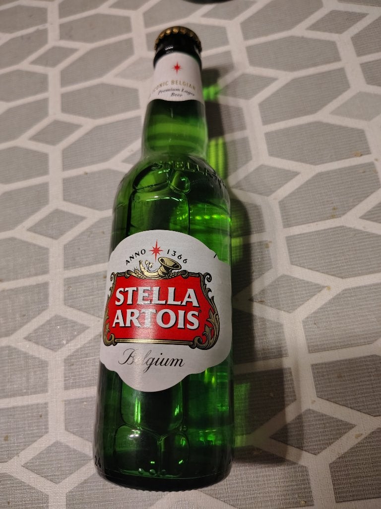 5 flesjes stella artois 33 cl 14/08, Verzamelen, Ophalen, Nieuw, Flesje(s), Stella Artois
