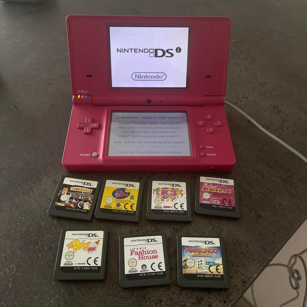 Nitendo DSi, Consoles de jeu & Jeux vidéo, Enlèvement ou Envoi, Rose, Dsi