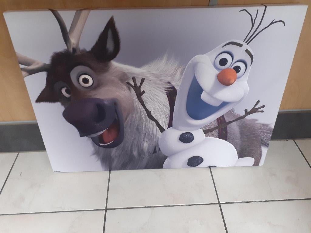 Disney Frozen Canvas, Enlèvement ou Envoi, Mickey Mouse, Neuf, Image ou Affiche