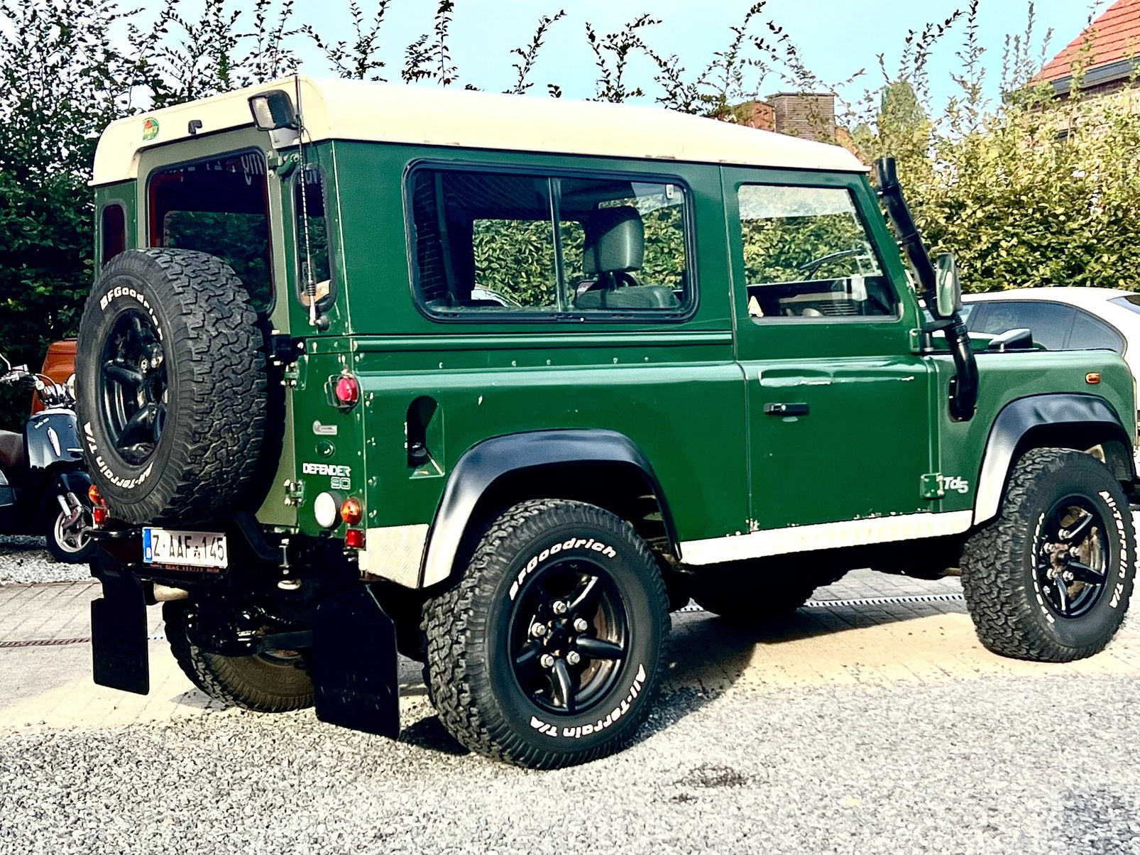 Prachtige defender / DT5, Auto's, Land Rover, Trekhaak, Te koop, Defender, Bedrijf