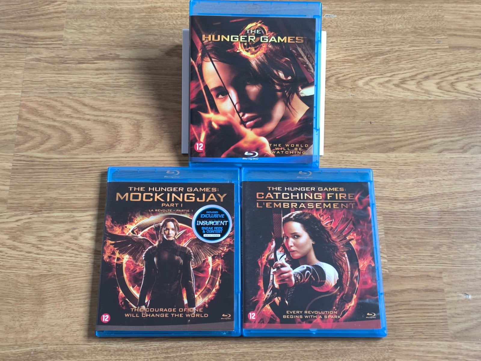 the hunger games blu Ray - NL/FR - Mockingjay part 1 blu ray, Avontuur, Inclusief extra's, Film, Ophalen of Verzenden