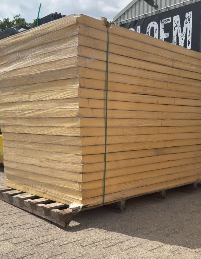 Pirplaat isolatieplaat 70mm, Doe-het-zelf en Bouw, Zeil en Folie, Zo goed als nieuw, Overige typen, 15 m² of meer, Ophalen