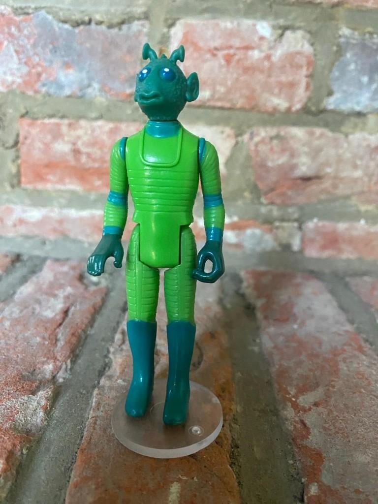 Star Wars vintage Greedo 1978 Kenner Mint, Verzamelen, Ophalen of Verzenden, Gebruikt, Actiefiguurtje