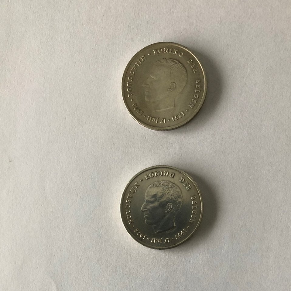 2 prachtige zilveren 250 Fr, Postzegels en Munten, Munten | België, Ophalen of Verzenden, Zilver, Losse munt
