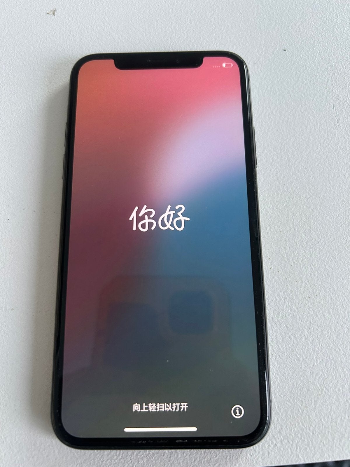 iphone x 64gb met sterk hoesje, Telecommunicatie, Mobiele telefoons | Apple iPhone, Ophalen, Zwart, IPhone X, Zo goed als nieuw