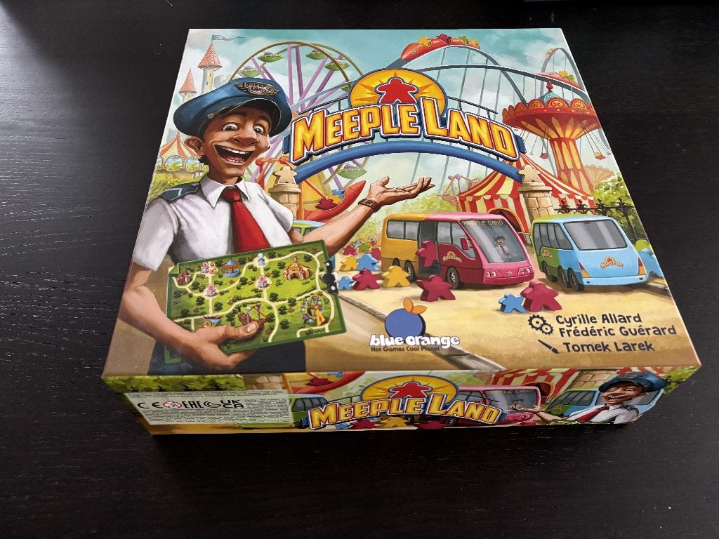 Meeple Land (NL/EN) - zeer goede staat, Drie of vier spelers, Ophalen, Zo goed als nieuw