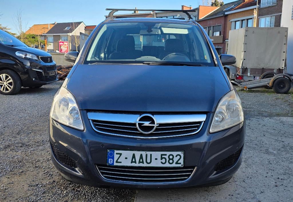 Opel Zafira 7Places 1.6Essence / 207.000KM, Argent ou Gris, Achat, Entreprise, 7 places
