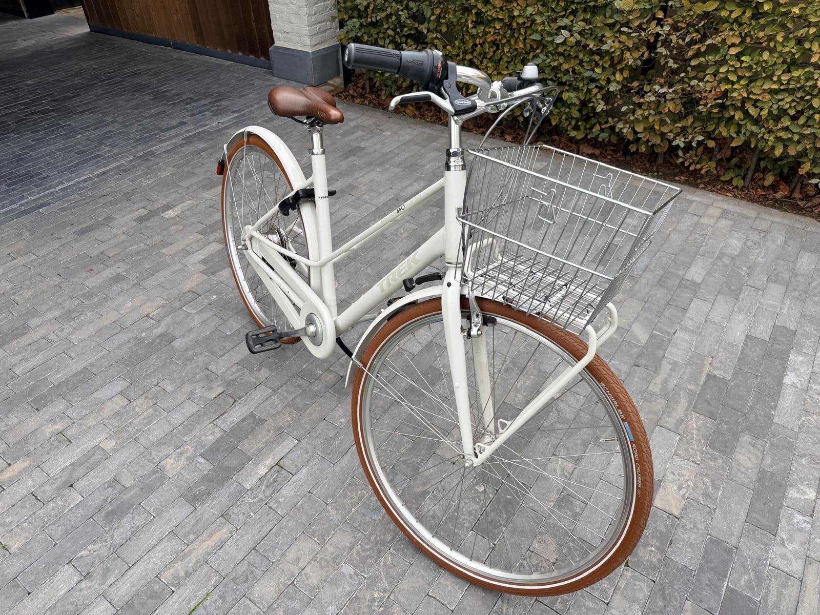 Trek damesfiets retro, Gebruikt, Velgrem, Versnellingen, 50 tot 53 cm