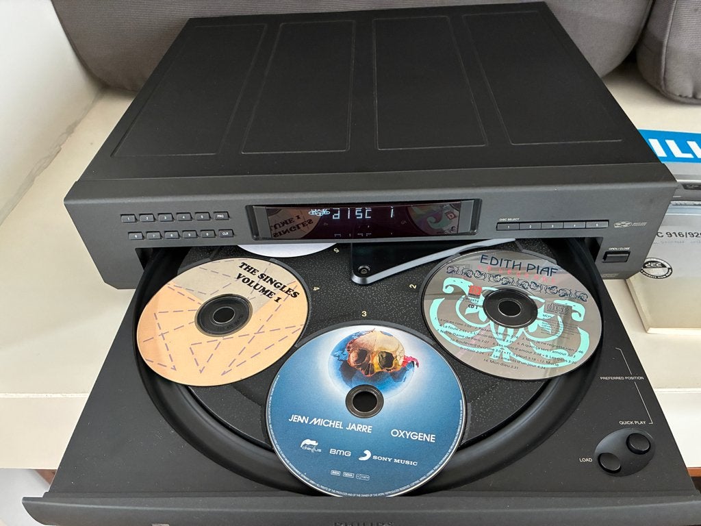 Philips CD carousel / wisselaar voor 5 CD'S, Audio, Tv en Foto, Ophalen, Gebruikt, Philips, Wisselaar