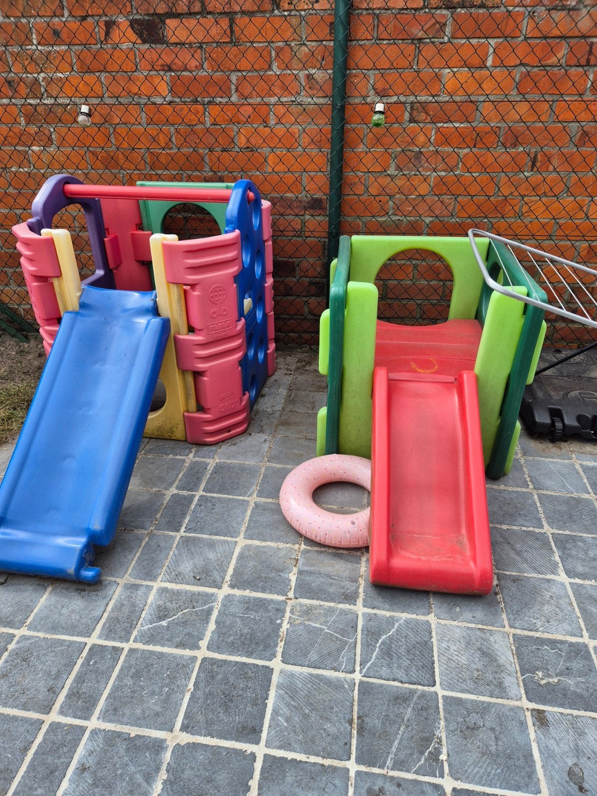 Speeltoestelletjes Feber en Little tikes, Ophalen, Gebruikt, Klimwand