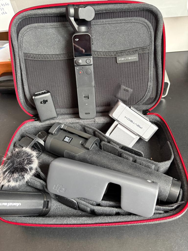 DJI POCKET 2 MET ACCESOIRES, Ophalen of Verzenden, Zo goed als nieuw, Camera