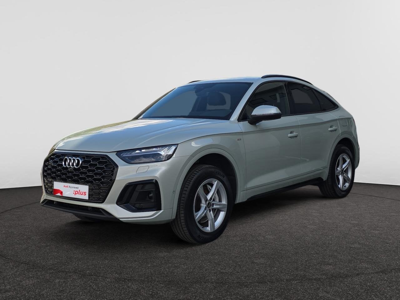 Audi Q5 Sportback PHEV 50 TFSIe Bus. Ed. S line S tronic *Au, Automaat, Q5, Beige, 36 g/km