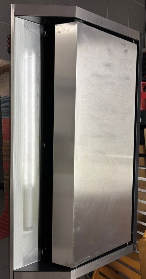 Hotte Novy 949- Inox, Enlèvement, Utilisé, Encastré, Hotte sous-encastrable